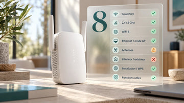 Guide pour choisir un répéteur WiFi selon 8 critères essentiels